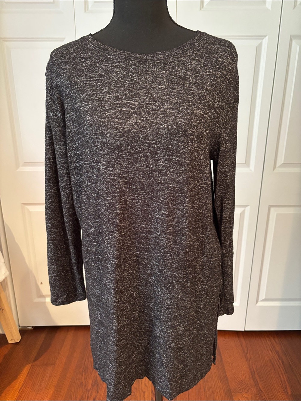 Old Navy Charcoal Knit Tunic